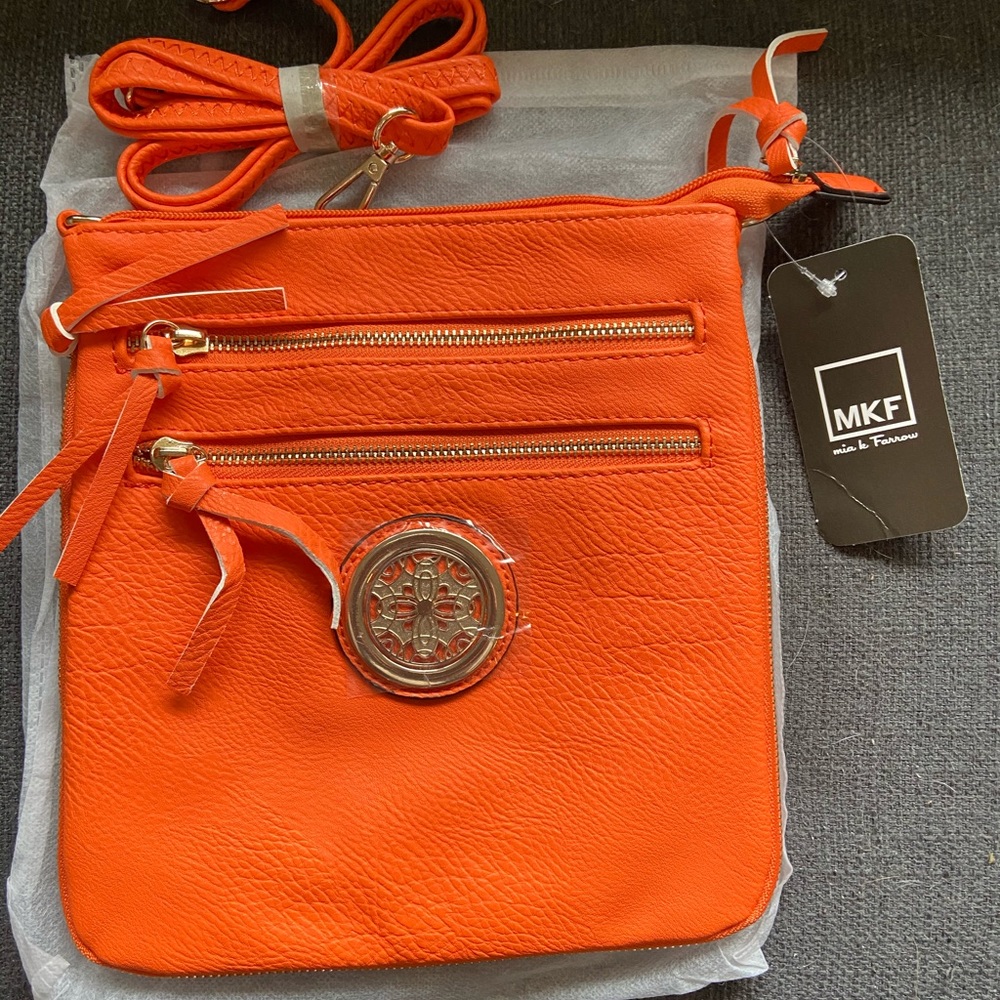 MKF multi pockets crossbody bag by Mia Farrow
